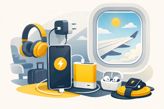 Accessoires recharge voyage avion à choisir