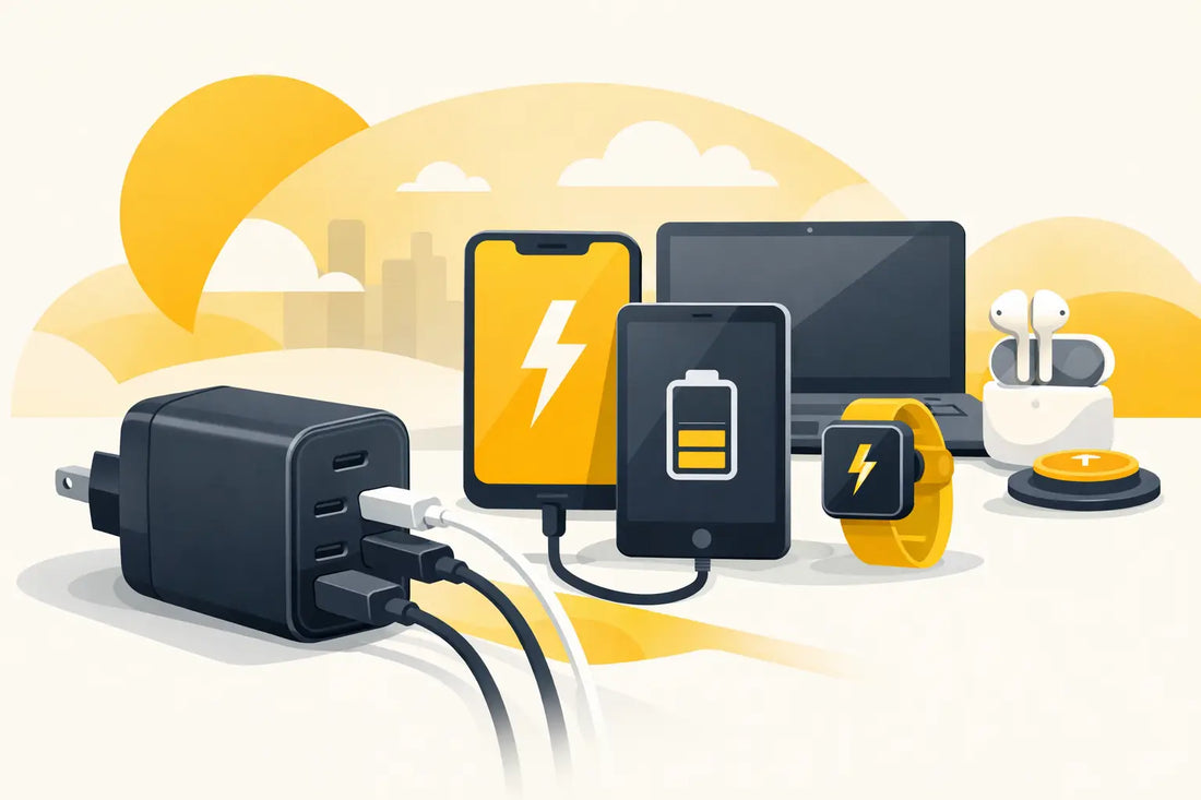 Chargeur USB-C multiple compact: bien choisir