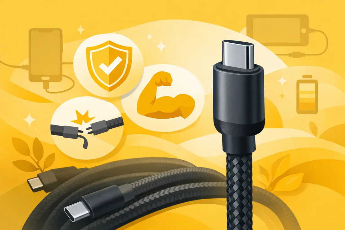 Comment choisir un câble USB-C tressé durable