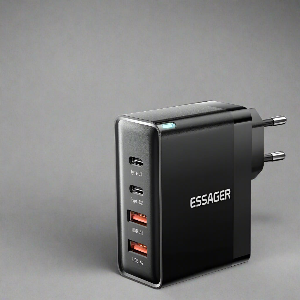 Essager 100W GaN USB-C Fast Travel Charger