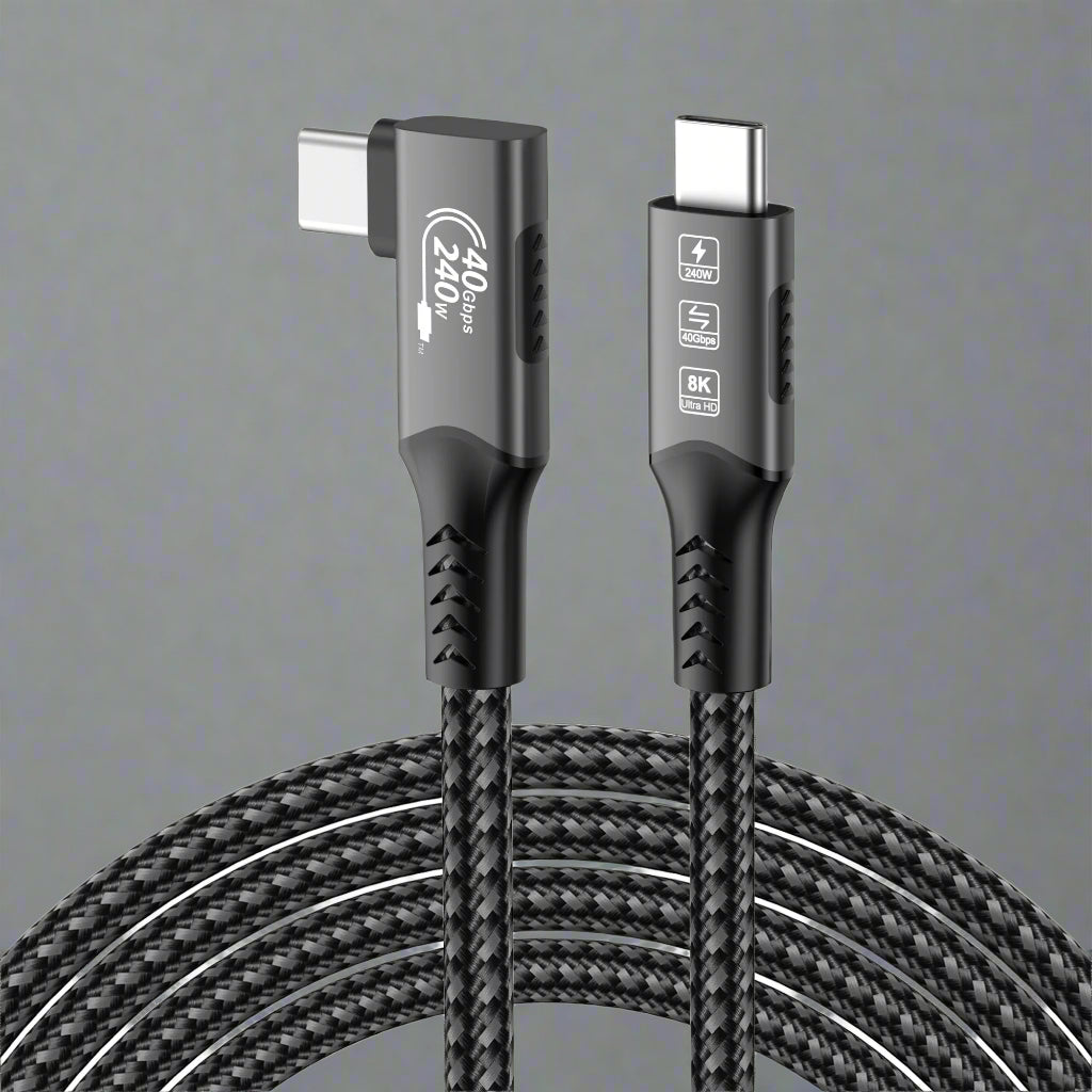 Cable USB4 40Gbps 48V 240W Thunderbolt 4 Type C to C