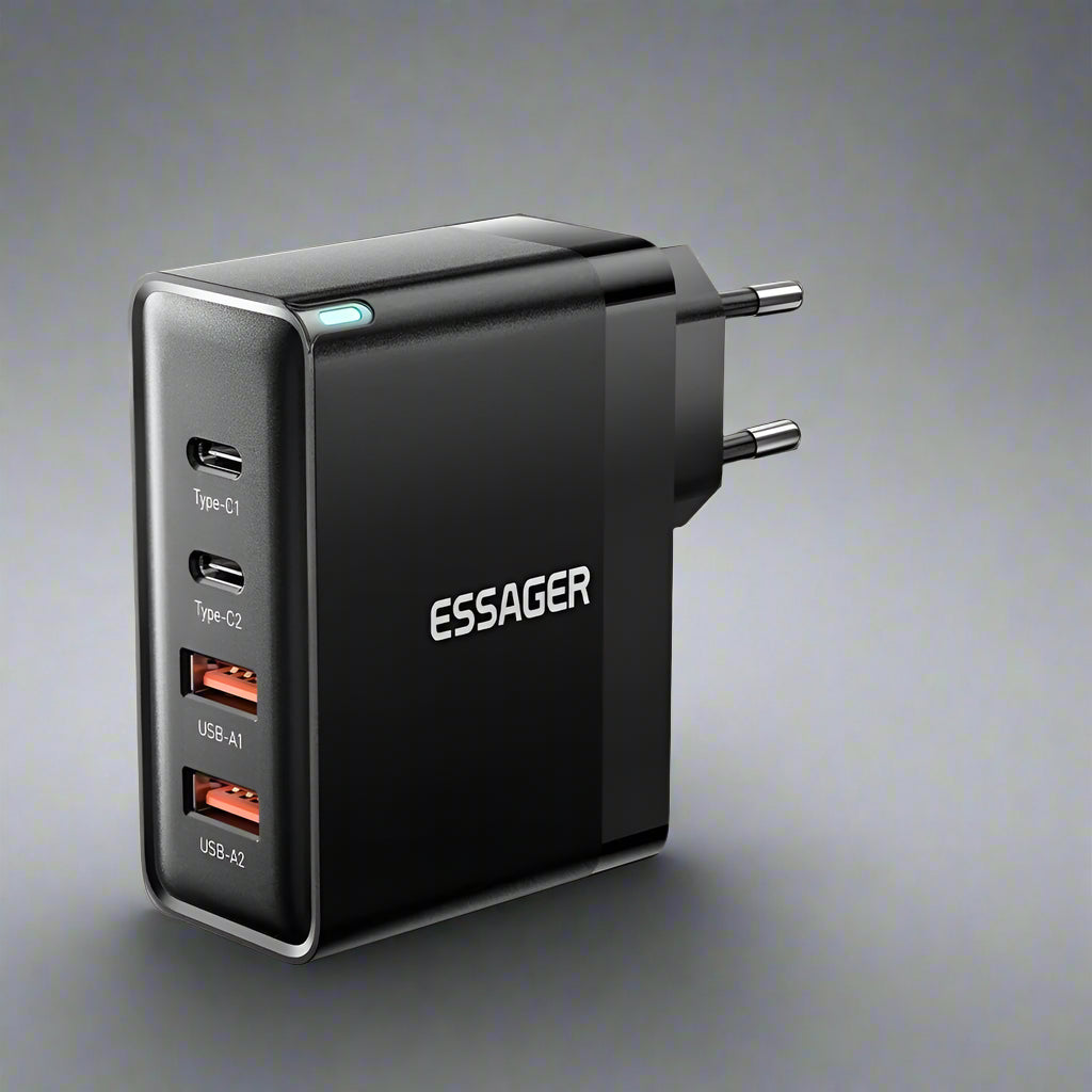 Essager 100W GaN USB-C Fast Travel Charger