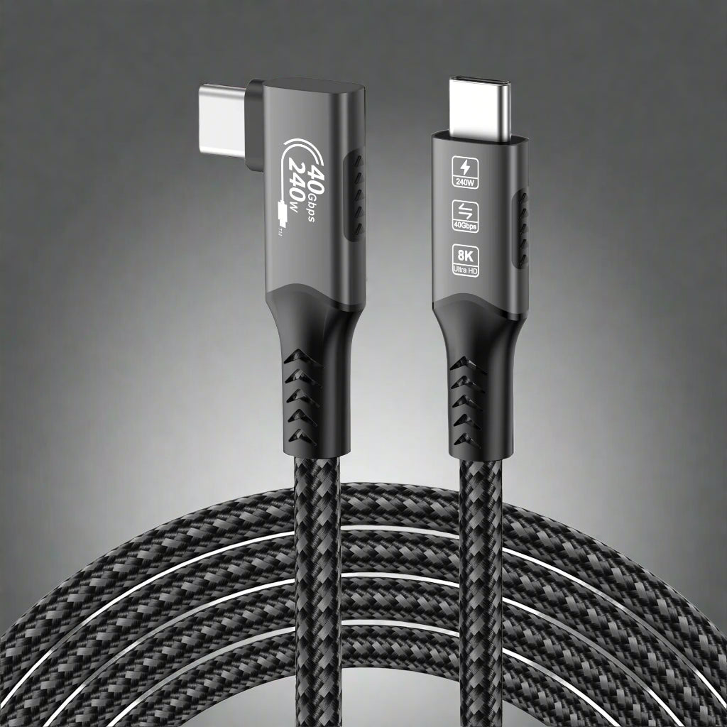 Cable USB4 40Gbps 48V 240W Thunderbolt 4 Type C to C